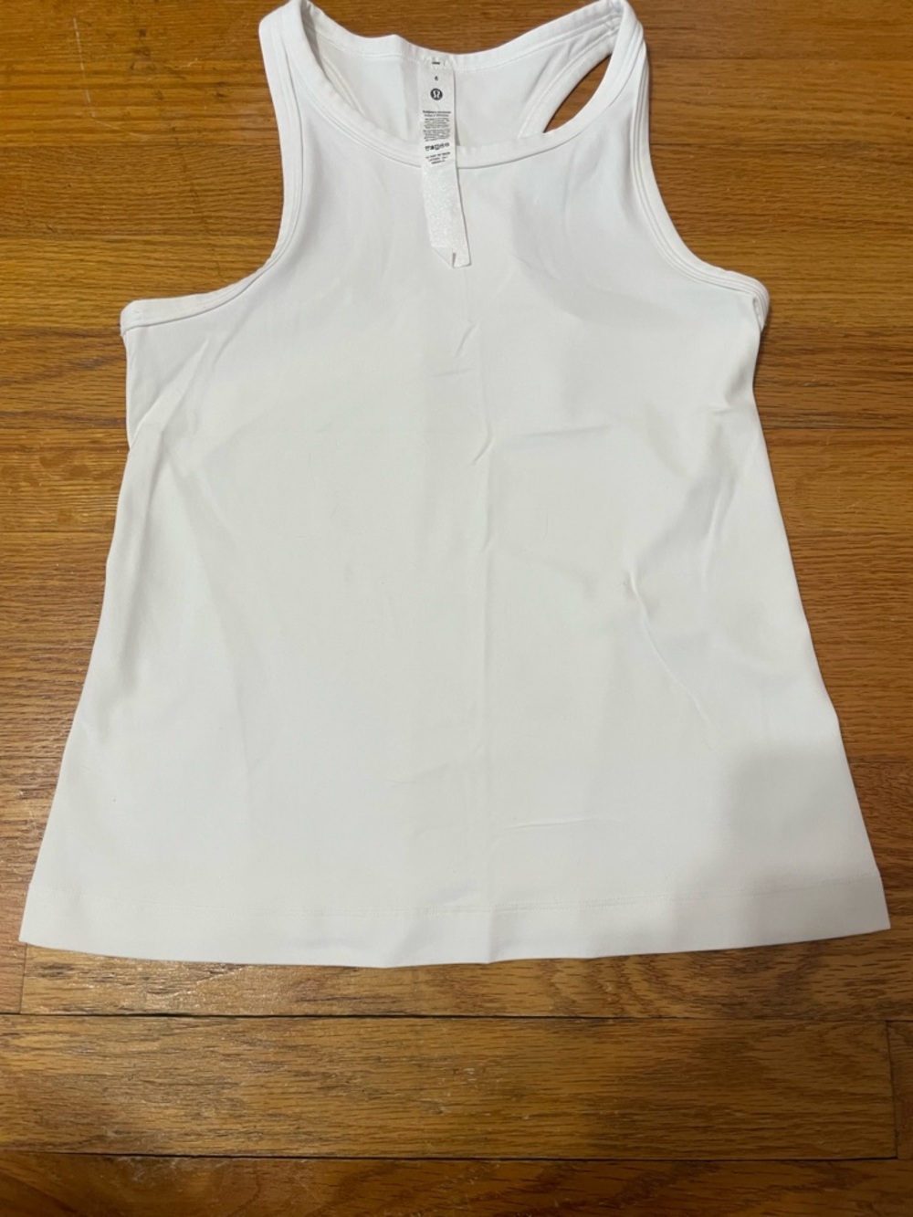 lululemon athletica White Racerback Athletic Tank